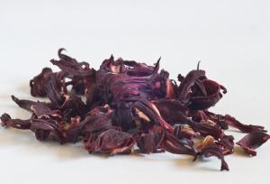 Hibiscus flower, whole - Dried Herb (bulk)  (Hibiscus sabdariffa)
